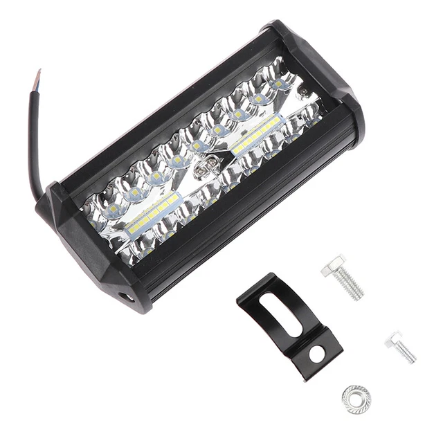 Lampada luminosa da lavoro LED 7"" 120 WD fascio faretto antiriflesso fuoristrada 4WD SUV - H7