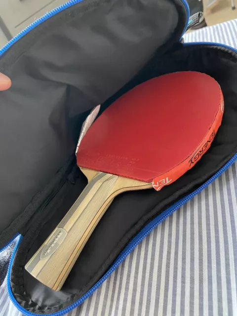 Profi Tischtennisschläger | Butterfly Holz + Tenergy Schlagfläche 🔴⚫️ + Tasche