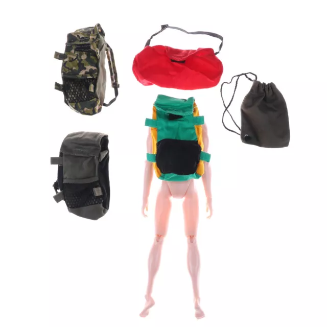 Doll Knapsack Marines Bag For 1/6 Boy Male Doll Gift'RQ