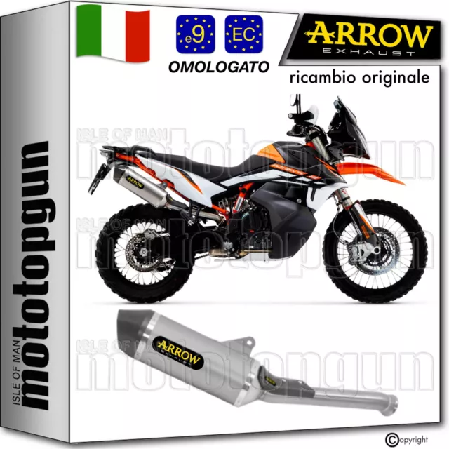 Arrow Scarico Omologato Race-Tech Alluminio C Ktm 890 Adventure 2021 21 2022 22