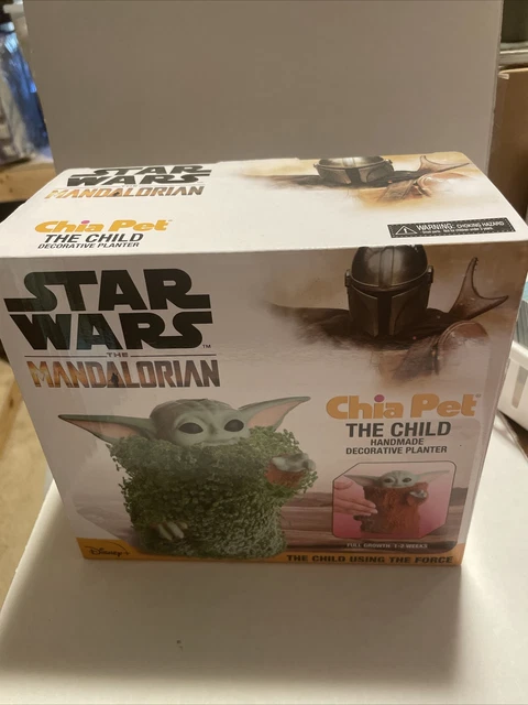 New Chia Pet Star Wars: The Mandalorian - The Child Baby Yoda Decorative Planter
