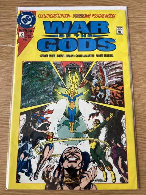 War Of The Gods #2 - October 1991 - Collectors Edition - Dc Comics