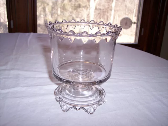 Early American Pattern Glass, Open Sugar or Spooner - Part Of a Table Set