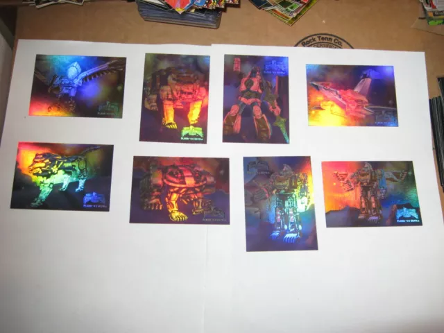 1995 Fleer Ultra Mighty Morphin Power Rangers Movie HOLOFOIL insert 8 Card SET