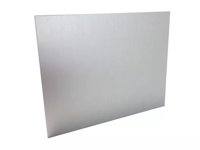 Aluminium 1mm 250x500mm Renforcement Spécial + Gratuite Zuschnittwunsch