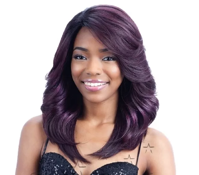 FREETRESS EQUAL SYNTHETIC Lace Front Curly Short HAIR Wig FLOWER BLOSSOM 43.92 PicClick UK