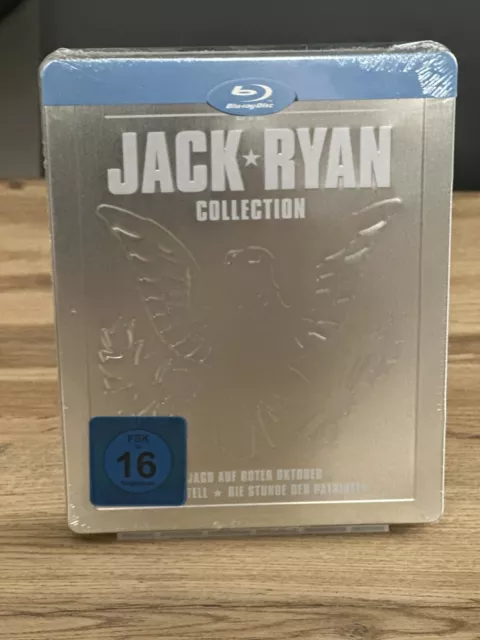 Jack Ryan Collection - Steelbook ( 3 Disc ) Bluray - NEU&OVP