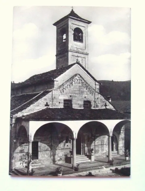 Cartolina Carpugnino ( Novara ) - Chiesa Romanica 1950.