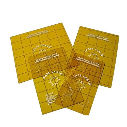 Lastra Di Ricambio SAFE-CRASH Per Cassetta Antincendio R.M.Manfredi - Misura D'incasso 32x53 Cm - Foto 2