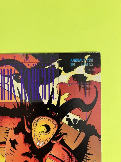 Batman: Legends of the Dark Knight Annual 1 1991 Duel Mike Mignola Cover VF 3