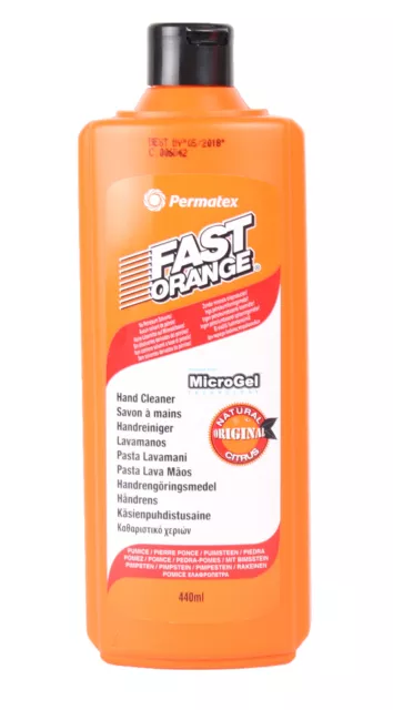 Handreiniger Permatex 'Fast Orange' 440 ml mit Aloe Vera Jojobaöl Handwaschpaste