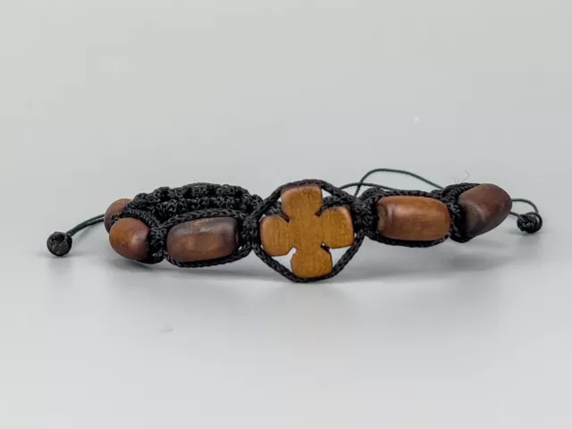 Armband Holz Kreuz Buchsbaum Handmade Orthodox Браслет самшит крест