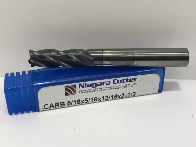 NIAGARA CUTTER Solid Carbide Endmill 5/6" Dia. 4FL EDP N60691 1pc NEW
