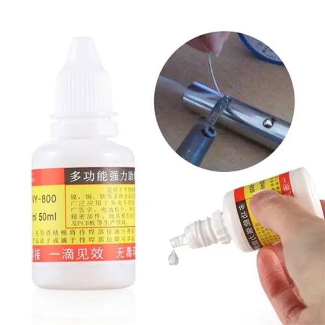 NEW Soldering Paste Liquid Welding Solder Tool-20ml Stainless Steel Flux Potion