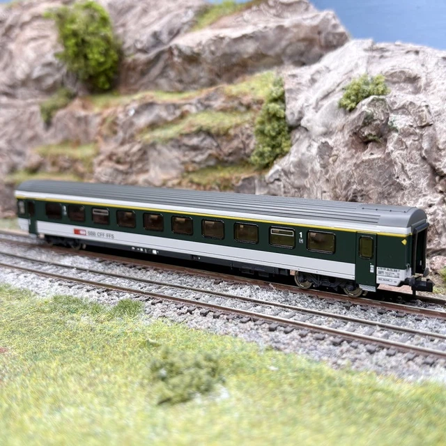 Fleischmann piccolo n 1/160 8225 wagon porte automobile + transport 4 voiture db - Collection