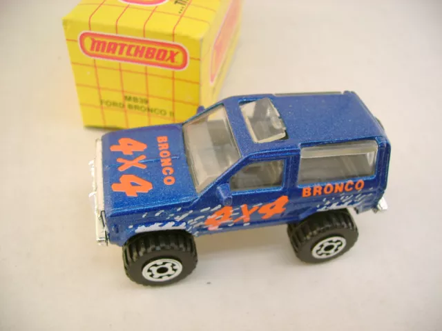 Matchbox ford sale bronco ii