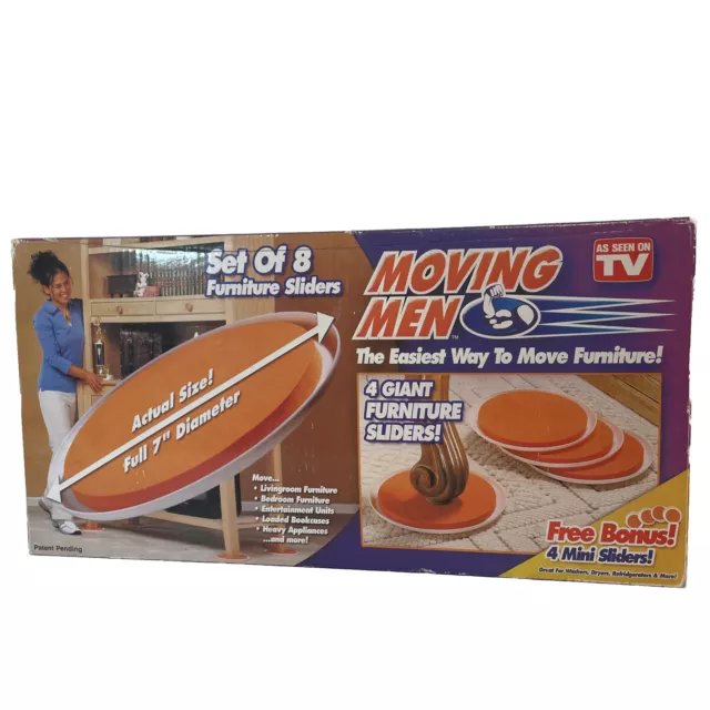 Moving Men 8 New Furniture Sliders - Sliders As Seen on TV j