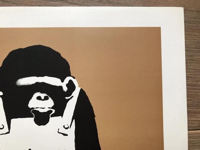 BANKSY - Laugh Now EP GOLD - Very Rare - Mint -  édition n° xx/1000 5