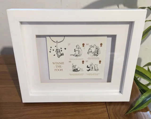 Winnie The Pooh Framed Stamps