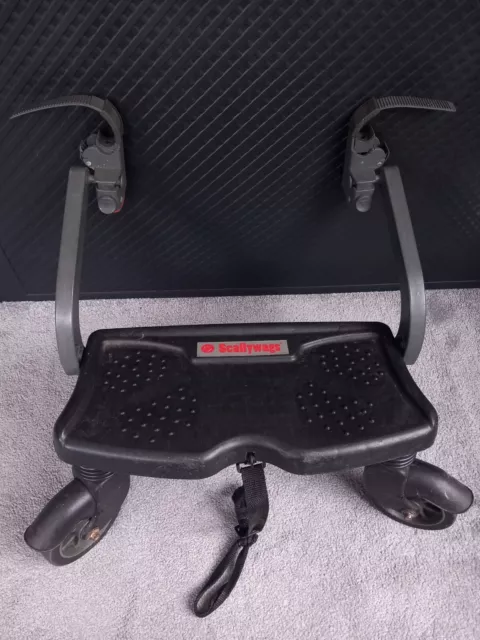 SCALLYWAGS PUSHCHAIR PRAM Attachment Ride On Toddler Stroller Buggy Board 29.99 PicClick UK