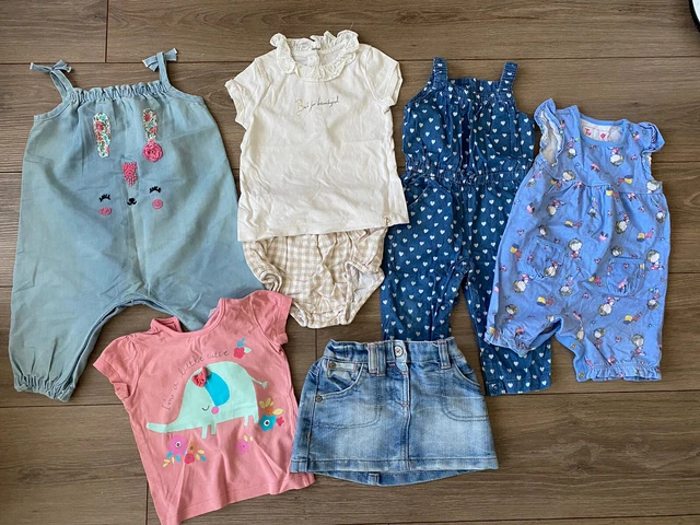 Baby girl summer clothes bundle 6-9 months. NEXT/George/TU/F&F