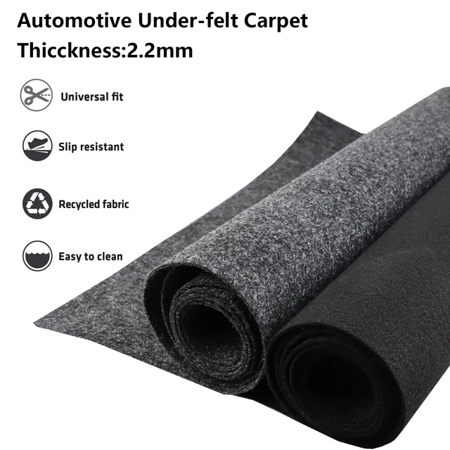 AUTOMOTIVE CARPET TRUNKLINER Car Underfelt Replacement Camper Van