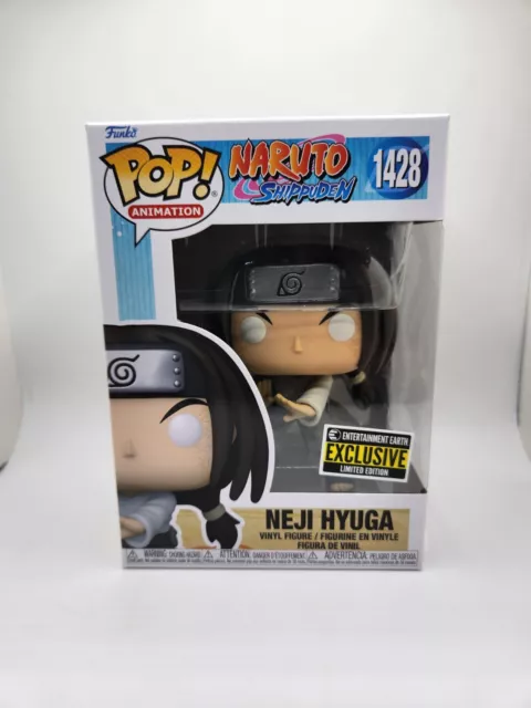 Funko Pop Naruto Shippuden Neji Hyuga 1428 EE Exclusive W/PROTECTOR