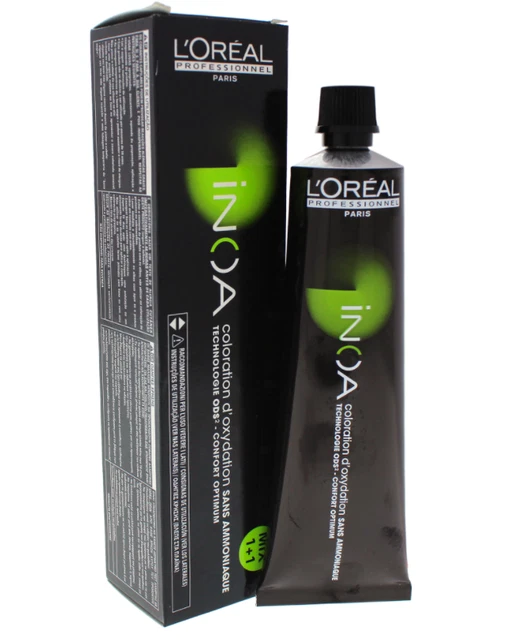 L #39 OREAL INOA AMMONIA free hair colour dye 60ml various shades £7 49 L #39 OREAL INOA AMMONIA free hair colour dye 60ml various shades £7 49