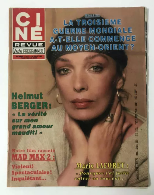 ►Cine Revue 27/1982  Marie Laforet - Star Wars - Helmut Berger - Evelyne Dheliat