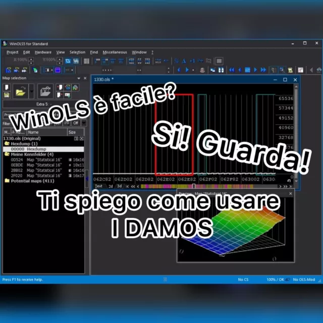 DataBase Damos WinOLS Per Tutte le ECU _ Guarda le immagini (Alta qualità)