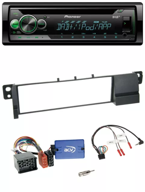 Pioneer USB MP3 DAB Lenkrad CD Autoradio für BMW 3er E46 (98-07)