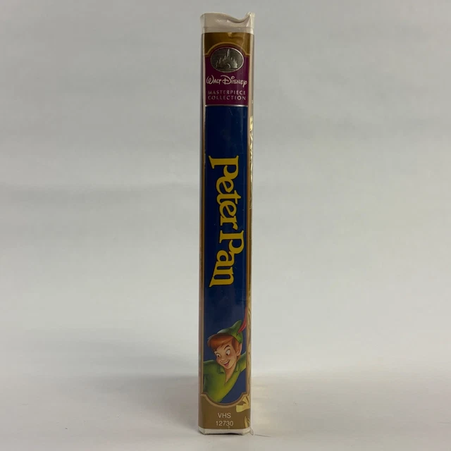 WALT DISNEY PETER Pan VHS 45th Anniversary Limited Edition Masterpiece ...