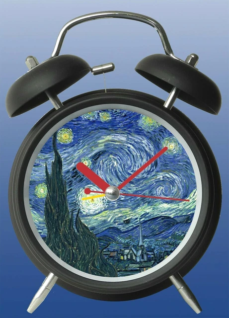 Sveglia Silenziosa Con Luce Notturna E Snooze - Quadrante Colorato, Senza Ticchettio, Per Bambini (Blu) - 5