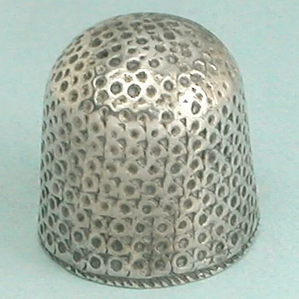 Very Early Antique Sterling Silver Thimble * English * Circa 1690