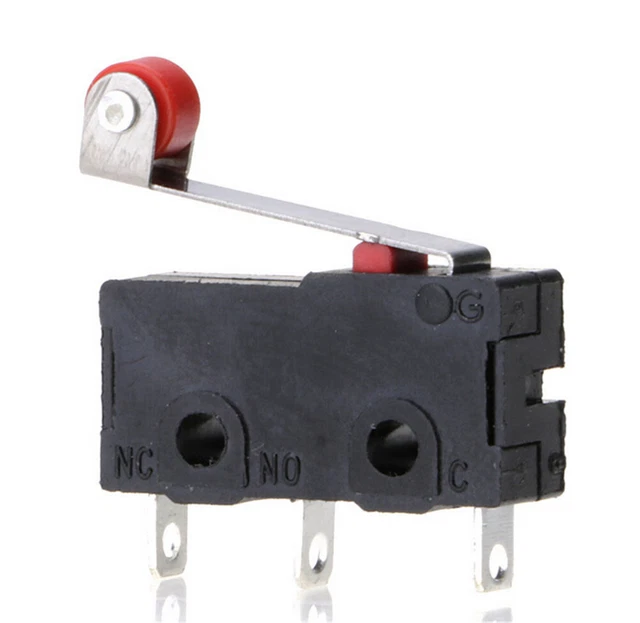 5 pz/Set Interruttore limite chiusura braccio leva micro rullo KW12-3 PCB Microswitch H_ BII