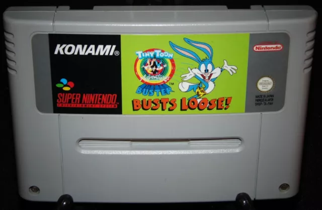 Tiny Toon Adventures Buster Busts Loose! / Super Nintendo / Pal FAH./ En Loose