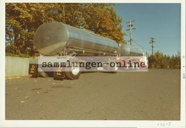 TRUCK TANK USA  Anhänger Lastkraftwagen LKW Tankwagen Fotografie Foto Auto