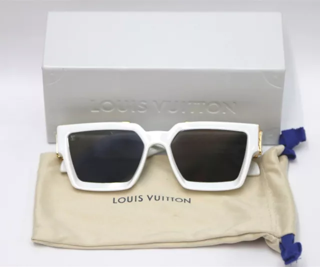 LOUIS VUITTON Acetate 1.1 Millionaires Sunglasses Z1276E Blue 1168139