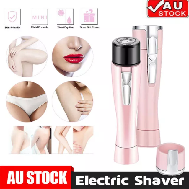 Women’s Facial Electric Shaver Hair Remover Trimmer Body Face Leg Bikini  Armpit