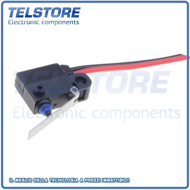 1pcs D2HW-C222MR Micro pulsante con leva finecorsa SPST-NC 0,1A/125VAC 2A/12VDC