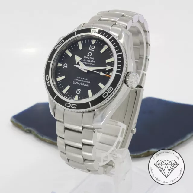 Omega Seamaster Planet Ocean Stahl 42mm Automatik Uhr Fullset xxyy