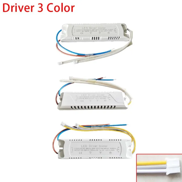 1*LED Driver 3 Color For LED Lighting Non-Isolating Transformer Replace New