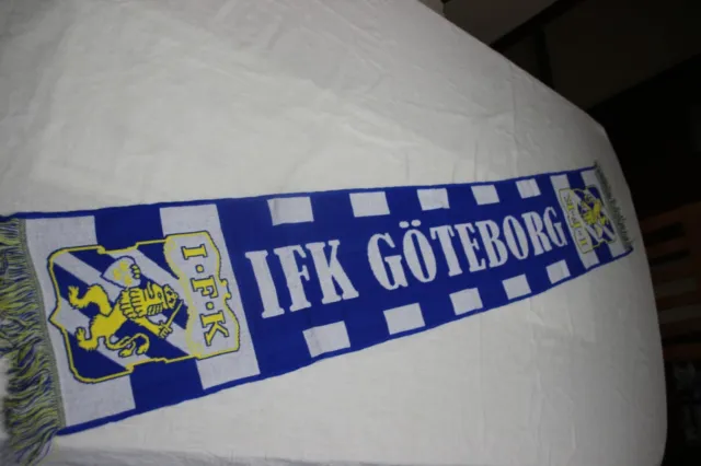 Bufanda  De Futbol Del Equipo De Suecia Ifk Goteborg Muy Escasa Ver