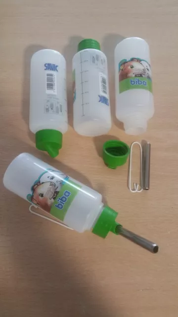 Hamster oder Mäuse Trinkflaschen aus Kunststoff / 150 ml / Savic BIBA / 1 Stück