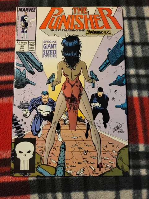 Punisher 25 Marvel Comics Higher Grade Vol II 1st Ongoing Vintage 1989