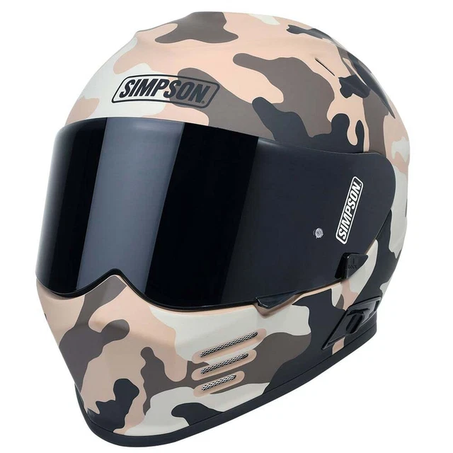 GBDXLSAND Simpson Motorcycle Ghost Bandit Helmet