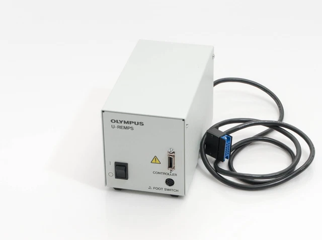OLYMPUS MICROSCOPE POWER Supply U-REMPS2 for Motorized Revolver Of Bx ...