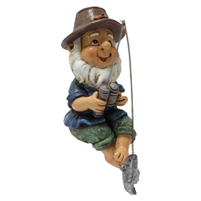 1 stück Garten Harz Zwerg Statue Dekor Outdoor Resin Ornament Teich