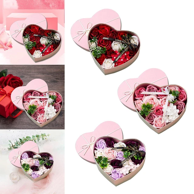 Bouquet De Fleurs En Savon Folpus - Œillets Artificiels, Décoration Romantique, Cadeau Saint Valentin/Mère