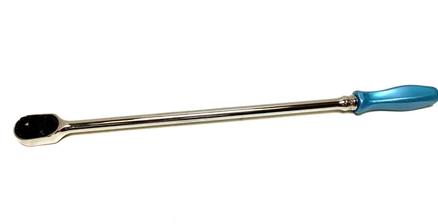 New Snap-on™ 3/8" drive 17" Pearl Blue handled Ratchet FHLLD80PB Dual 80 Tech